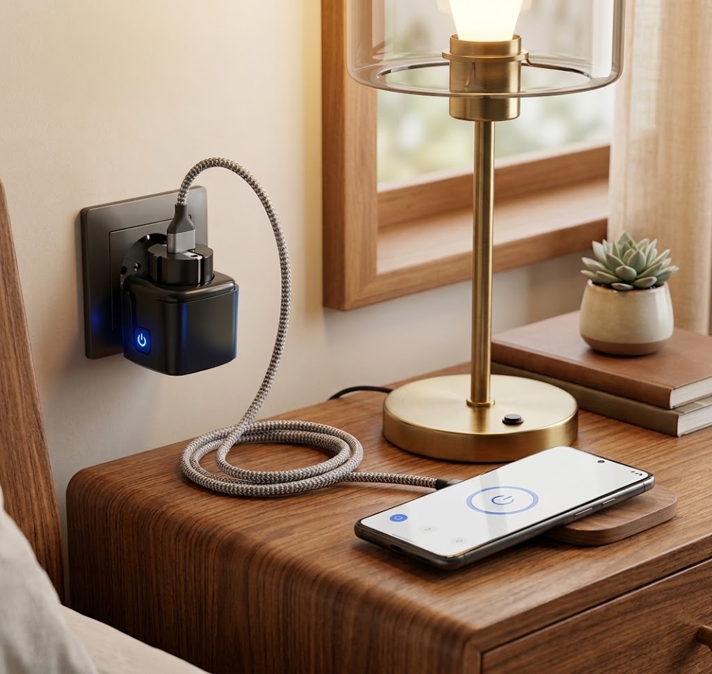 Lumina Studio Smart Plug | High-Power Wi-Fi Control Socket