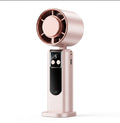 HydroFrost Portable Handheld Turbo Fan with Precision LED Display